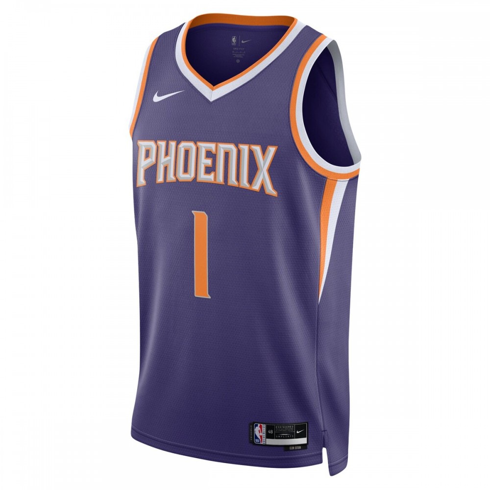 Devin Booker Phoenix Suns Unisex 2022/23 Swingman Jersey - Icon Edition - Purple-Pro Kit Vault | Brand New 26/27 Sports Jerseys